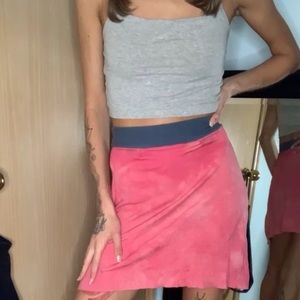 Pink washed/tiedye skirt
